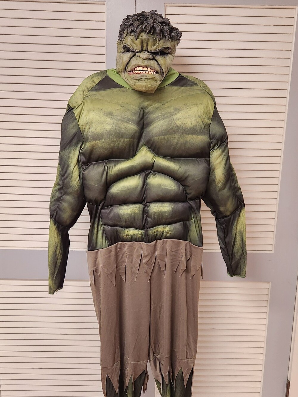 Adult Mens Hulk Green Muscle Costume Size XL (42-46) MARVEL Disguise Inc.